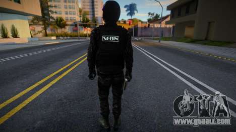 Soldier from DEL SEBIN V4 for GTA San Andreas