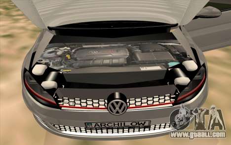 Volkswagen Golf VII 2012 for GTA San Andreas