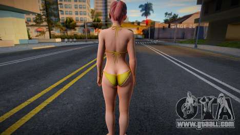 Honoka Normal Bikini v1 for GTA San Andreas