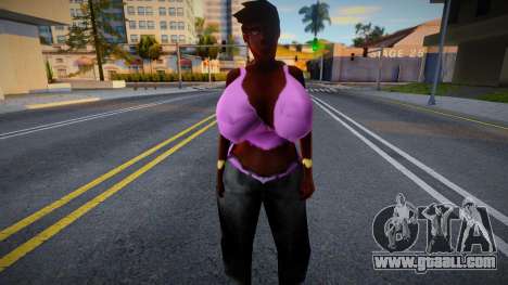 Thicc Female Mod - Casual Outfit for GTA San Andreas