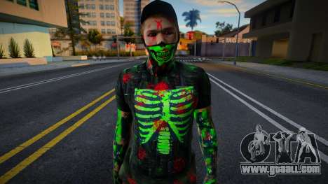 Ellis (Skeleton Green Version) from Left 4 Dead  for GTA San Andreas