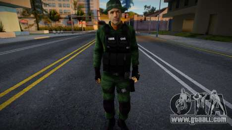 Soldier from GNB V2 for GTA San Andreas