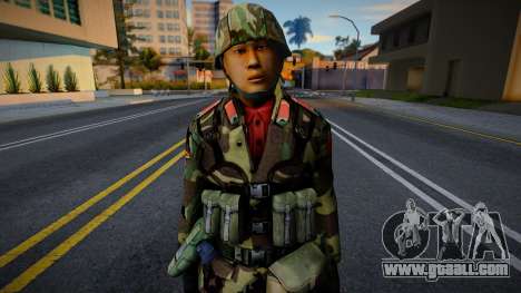 Military PLA from Battlefield 2 v1 for GTA San Andreas