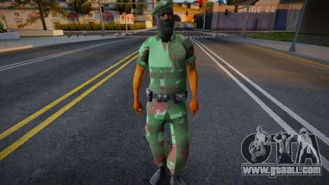 Indonesian Soldier v3 for GTA San Andreas