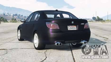 BMW M5 Sedan (E60) 2007〡add-on