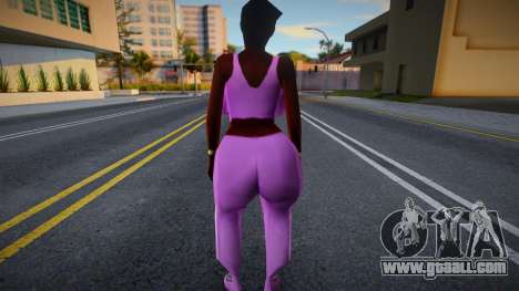 Thicc Female Mod - Gym Outfit for GTA San Andreas