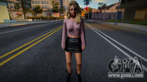 Girl in plain clothes v4 for GTA San Andreas