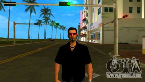 Tommy with glasses and a goatee for GTA Vice City