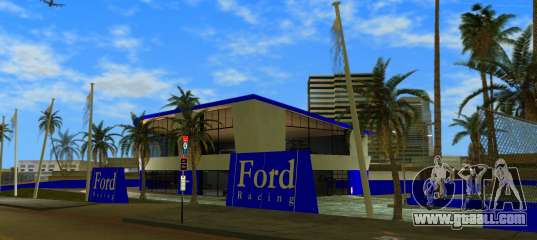 Ford Racing Autohaus for GTA Vice City