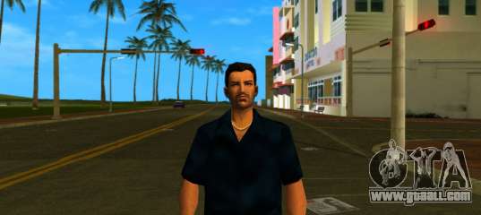 Tommy in black shirt v1 for GTA Vice City