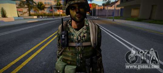 U.S. Soldier from Battlefield 2 v4 for GTA San Andreas