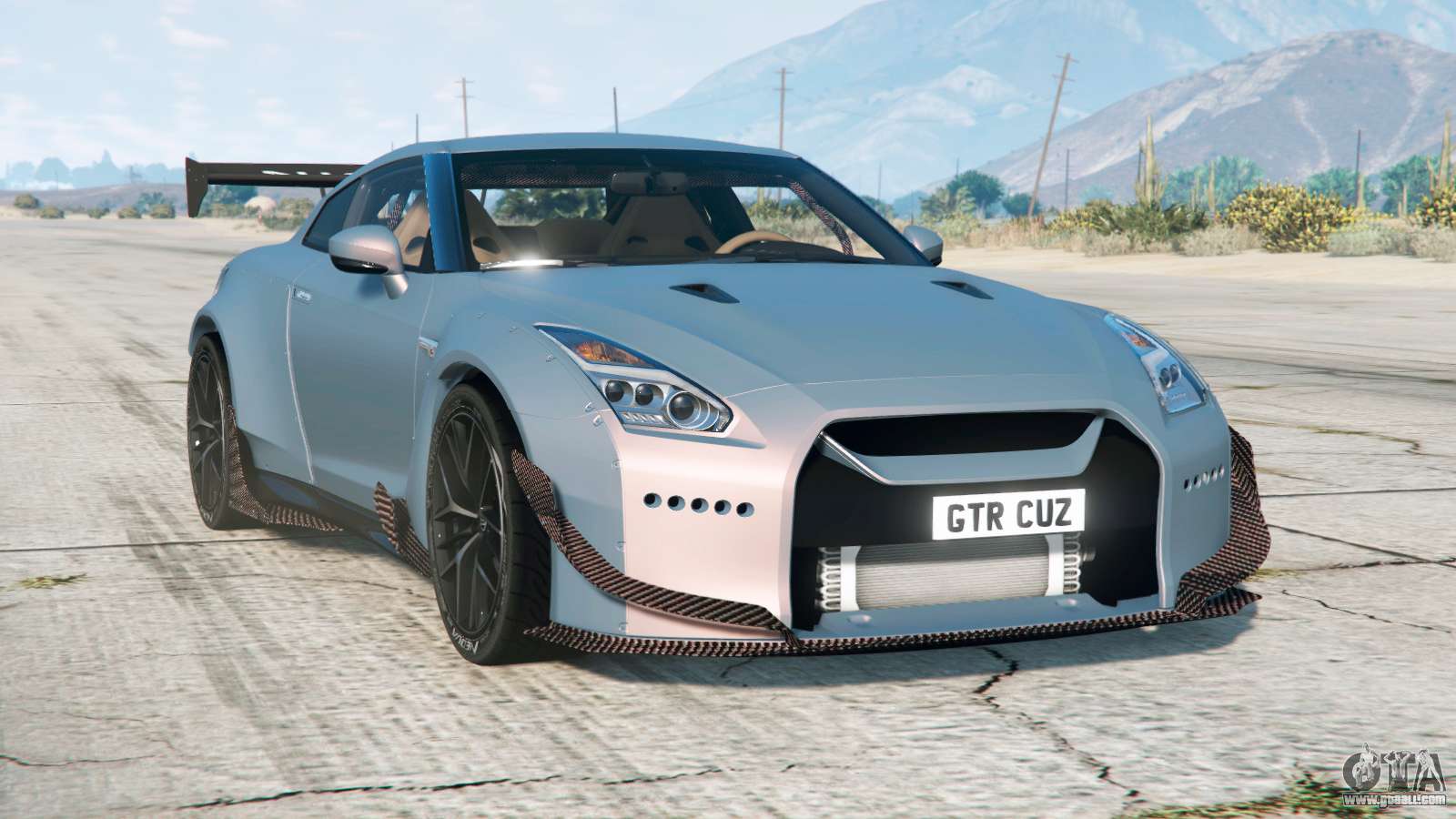 2017 nissan gt-r modified (R35) for GTA 5