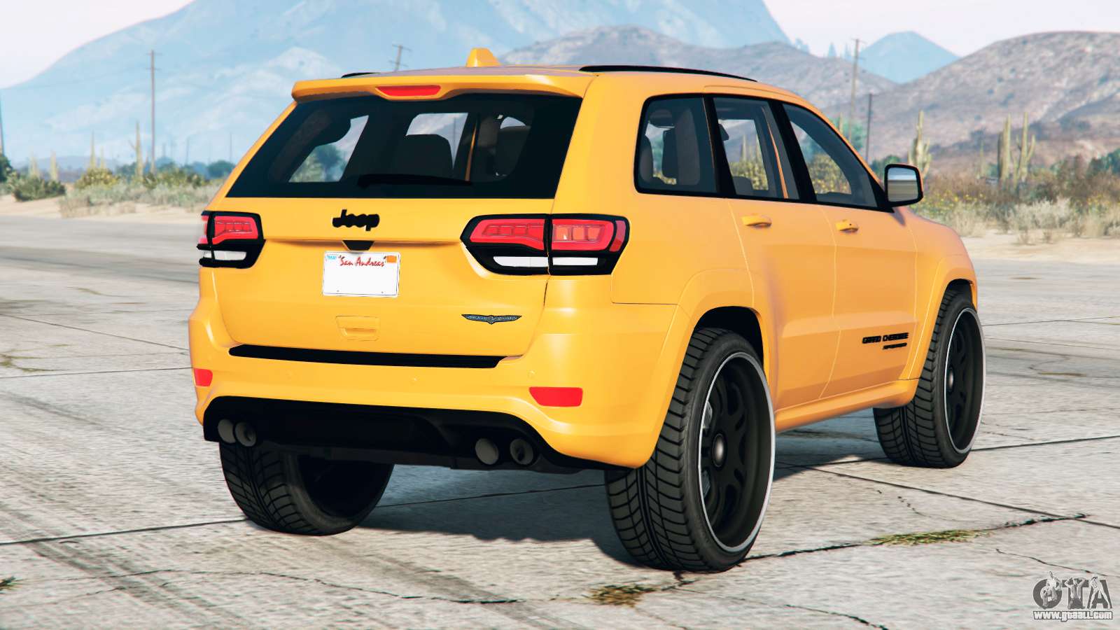 Jeep Grand Cherokee Trackhawk Wk2 2018〡add On For Gta 5