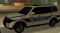 Serbian Police Mitsubishi Pajero for GTA Vice City