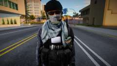 Mexican Soldier V2 from AIC GEO for GTA San Andreas