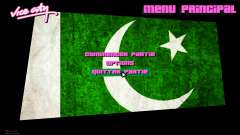 Pakistan Flag at Menu for GTA Vice City