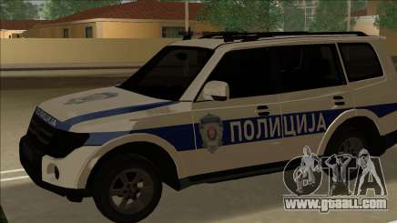 Serbian Police Mitsubishi Pajero for GTA Vice City
