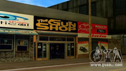 New Shops v2 for GTA Vice City