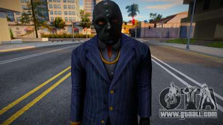 Black Mask Thugs from Arkham Origins Mobile v3 for GTA San Andreas