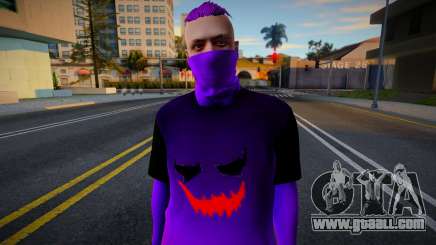 Pruple Skin v2 for GTA San Andreas