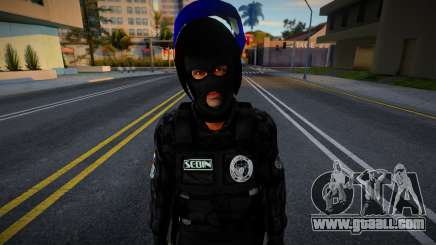 Soldier from DEL SEBIN V4 for GTA San Andreas