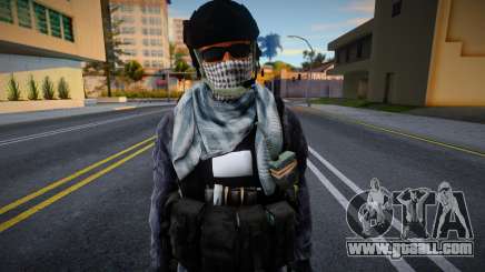 Mexican Soldier V2 from AIC GEO for GTA San Andreas