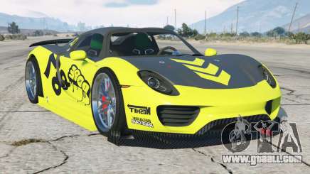 Porsche 918 Spyder Chimera  One〡add-on for GTA 5