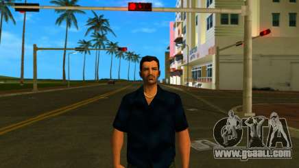 Tommy in black shirt v1 for GTA Vice City