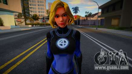 Invisible Woman for GTA San Andreas