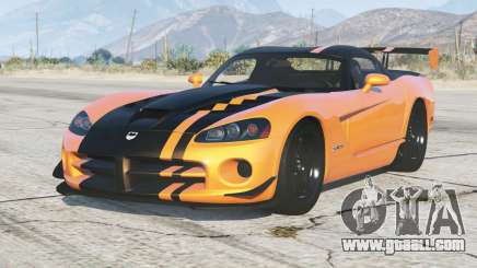 Dodge Viper SRT10 ACR 2008〡add-on for GTA 5