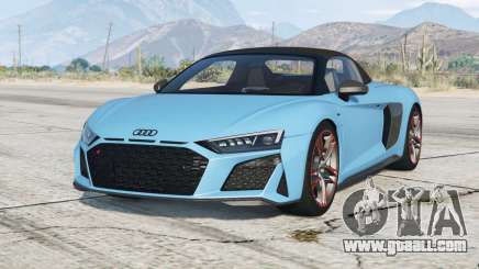 Audi R8 V10 Spyder  2019〡add-on for GTA 5