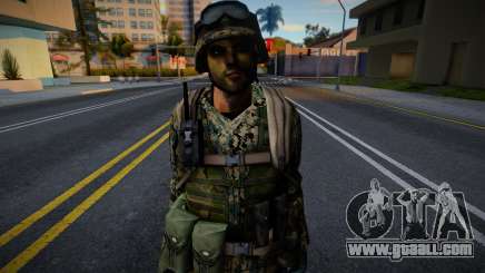 U.S. Soldier from Battlefield 2 v4 for GTA San Andreas