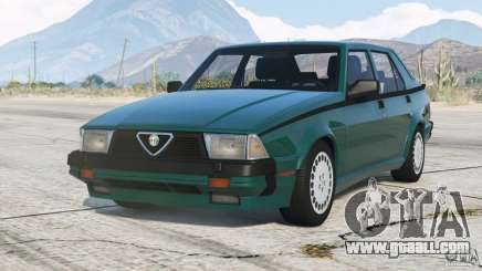 Alfa Romeo Milano Quadrifoglio Verde    1992〡add-on for GTA 5