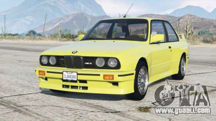 BMW M3 Coupe (E30) 1989〡add-on for GTA 5