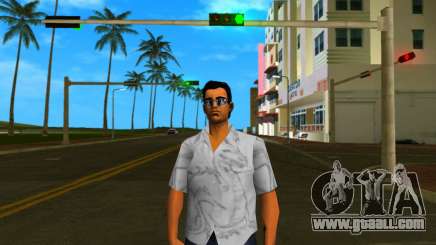 Tommy wearing a new shirt and sunglasses for GTA Vice City