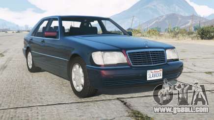 Mercedes-Benz S 600 (W140) 1993〡add-on for GTA 5