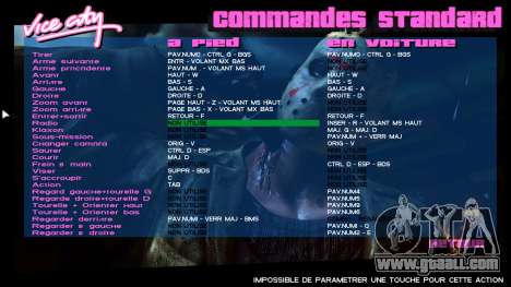 Jason Voorhees Menu 1 for GTA Vice City