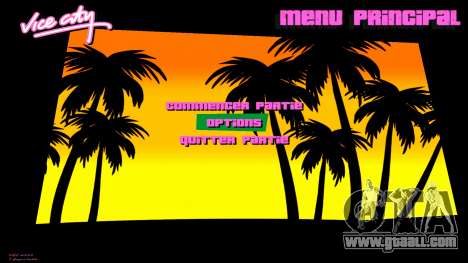 New beautiful background for GTA Vice City