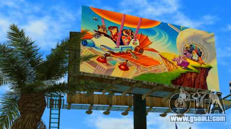 Chip and Dale Billboard for GTA Vice City