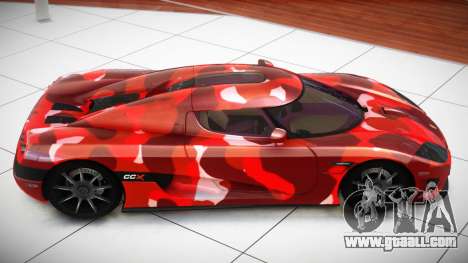 Koenigsegg CCX ZR S6 for GTA 4