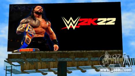 WWE2K22 Billoboard for GTA Vice City