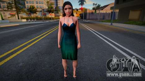 Girl in dress 8 for GTA San Andreas