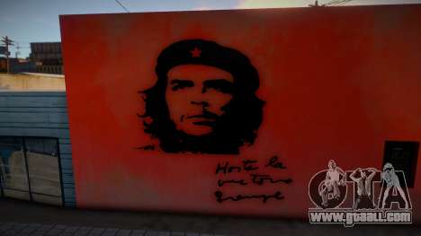 Mural with Che Guevara for GTA San Andreas
