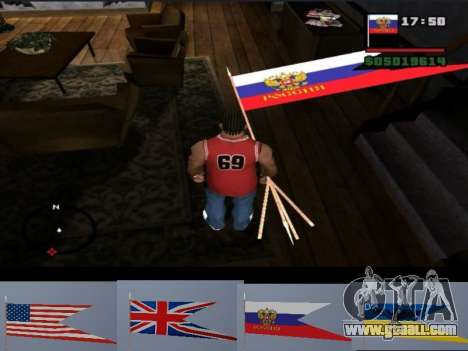 Flags instead of for GTA San Andreas