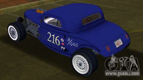 1934 Ford Ratrod (Paintjob 4) for GTA Vice City