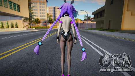 Purple Heart Bunny Outfit for GTA San Andreas