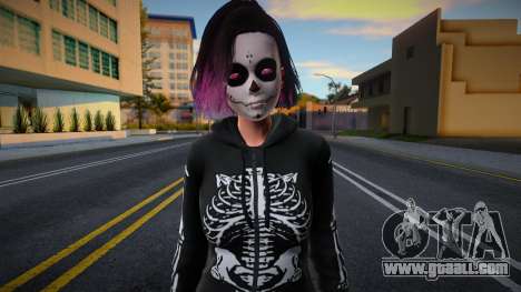 Sugar Skull Mexican (Dia De Los Muertos) for GTA San Andreas