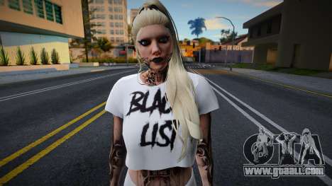 White Gang Skin v2 for GTA San Andreas