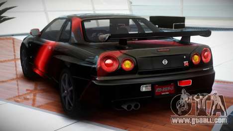 Nissan Skyline R34 X GT-R S7 for GTA 4