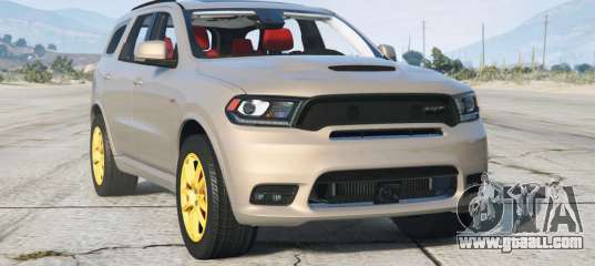 Dodge Durango SRT (WD) 2018〡add-on for GTA 5